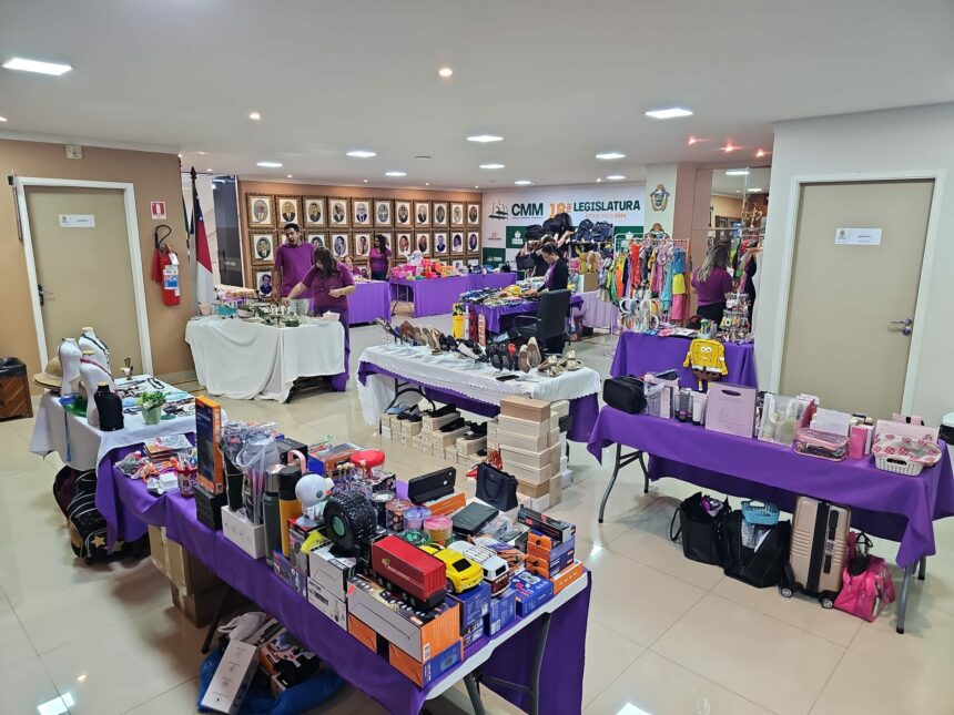 Incentivo ao empreendedorismo: CMM recebe bazar promovido pelo Instituto Segunda Chance