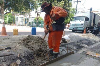 Prefeitura intensifica obras de infraestrutura no centro histórico
